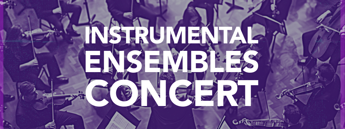 Instrumental Ensembles Concert cover image