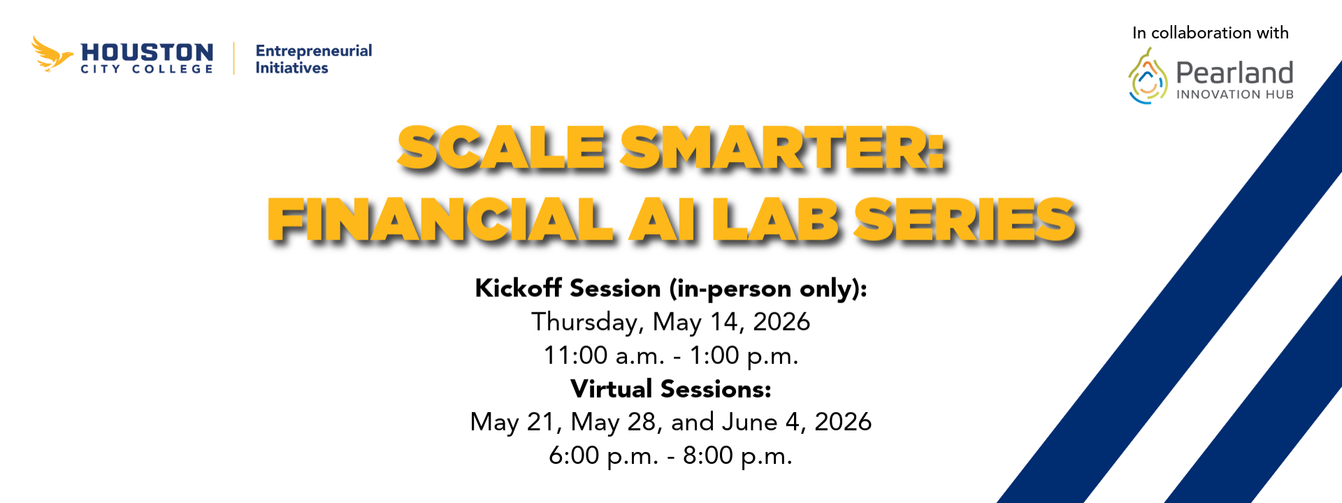 Scale Smarter: Financial AI Lab Series