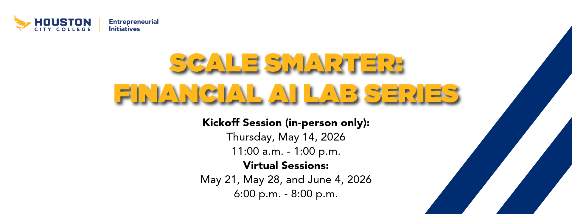Scale Smarter: Financial AI Lab Series