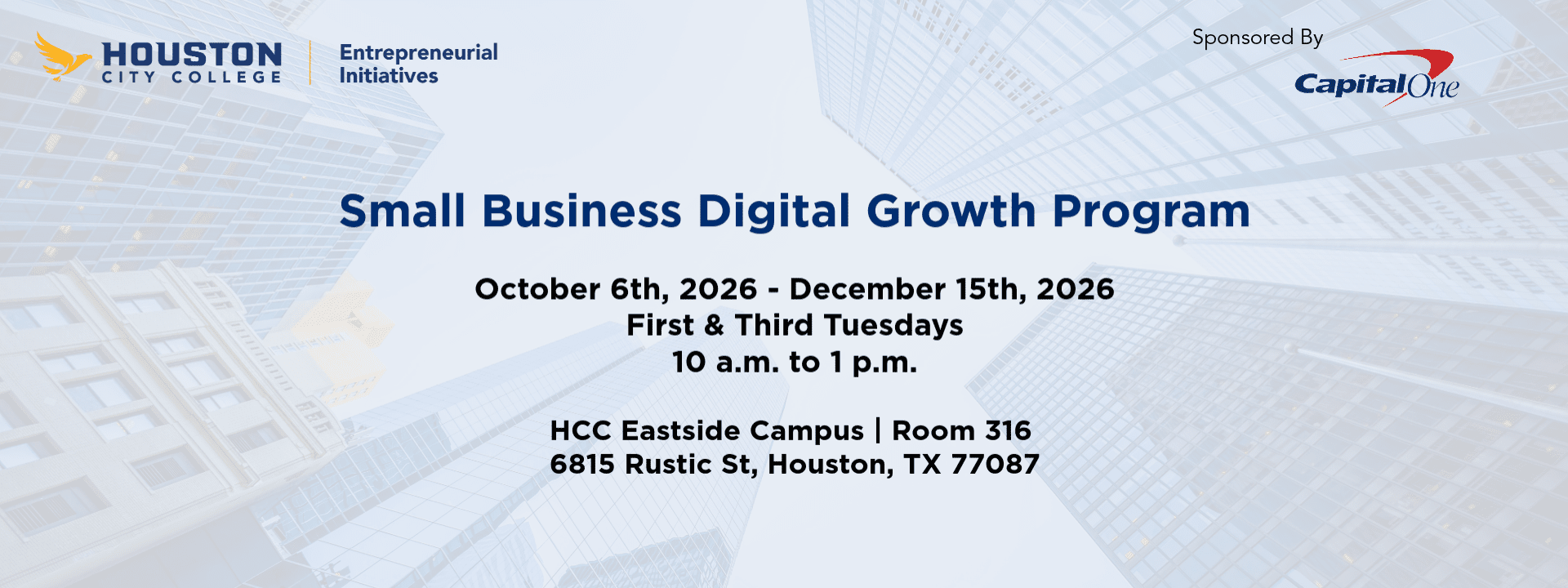 Small Business Digital Growth Program - Fall
