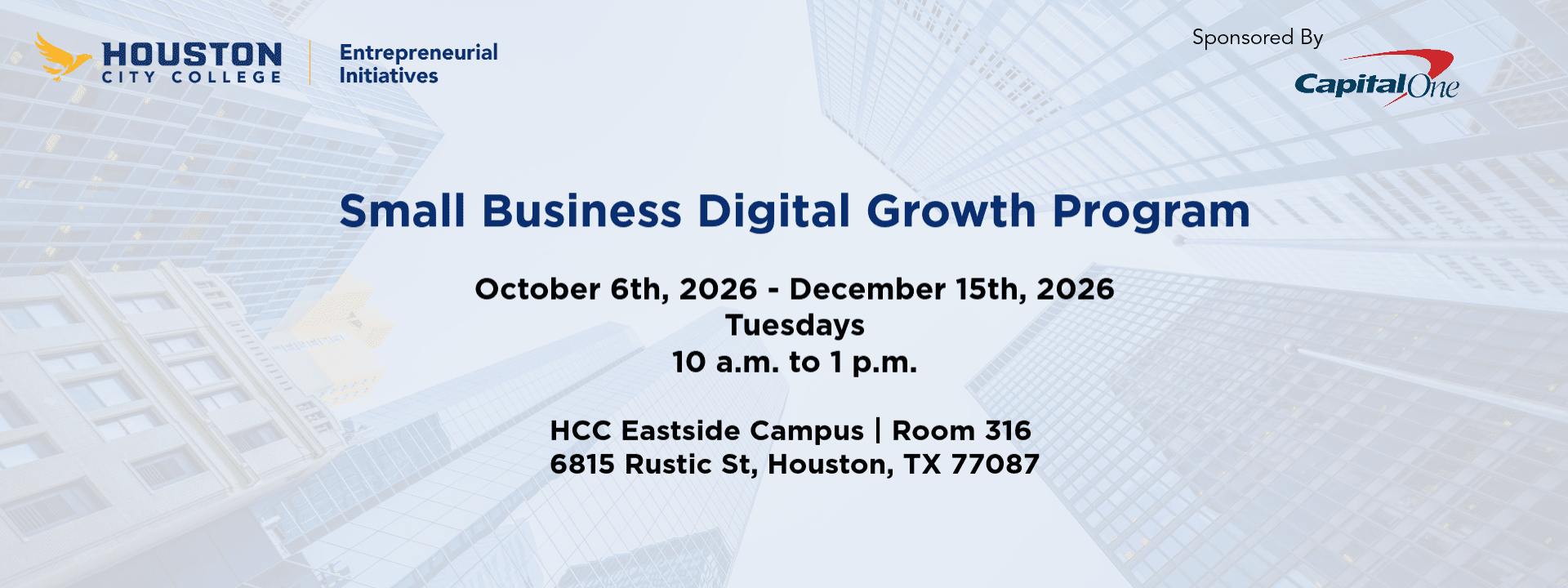 Small Business Digital Growth Program - Fall