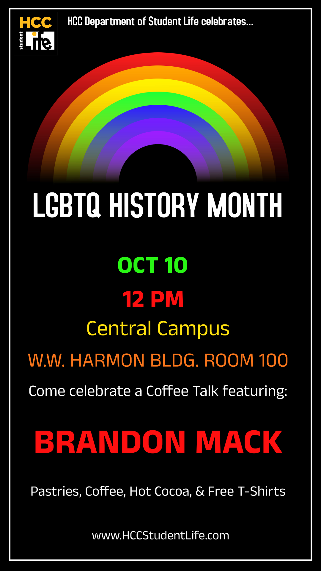 Central LGBTQ History Coffee Talk idloom.events