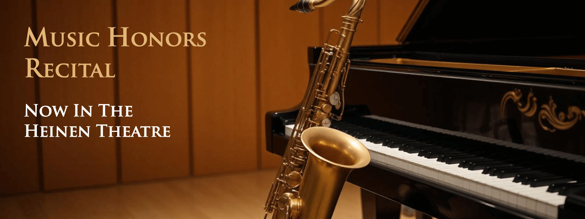 Music Honors Recital | Heinen Theatre | Spring 2025 cover image