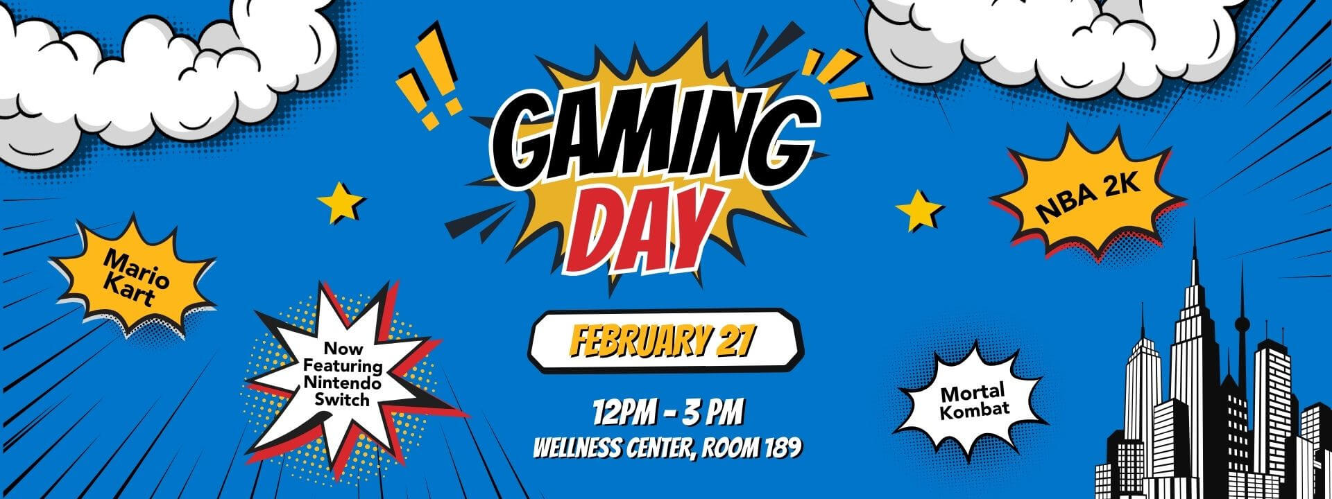 Central Rec Sports Gaming Day cover image