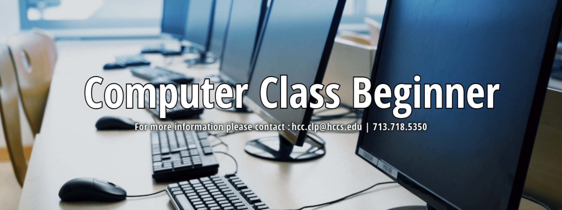 14178- Computer Class Beginner (Eastside Campus) cover image