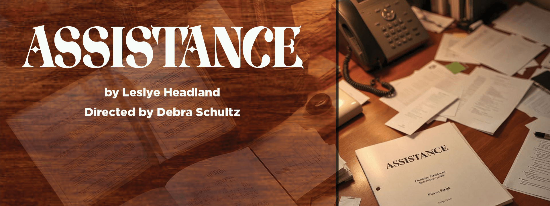 Assistance by Leslye Headland | Drama Production at NE | Spring 2025 cover image