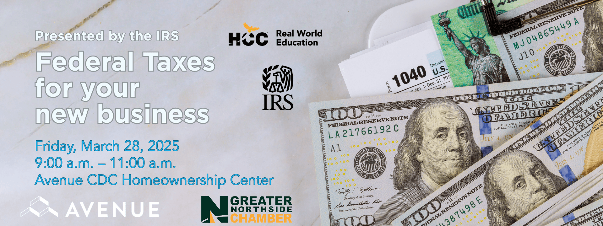 Federal Taxes for Your New Business - IRS Tax Workshop for Small Businesses cover image