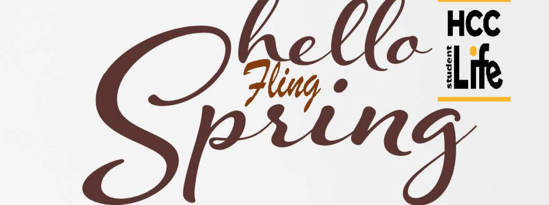 HCC-SW Student Life Spring Fling Table cover image