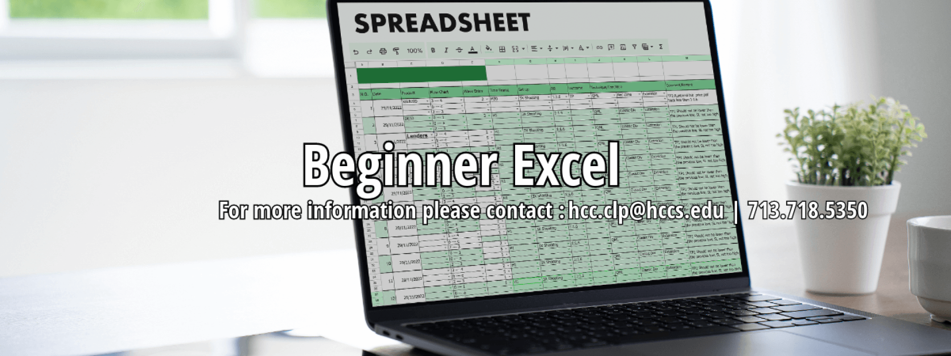 14185-Beginner Excel (Missouri City Campus) cover image
