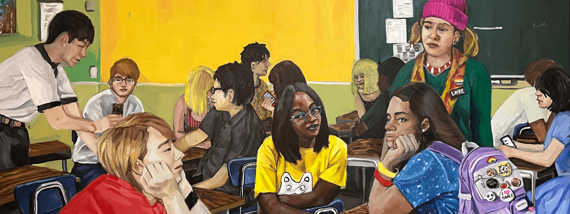 Reception for NW Faculty Exhibition | Darla Barolini | The Classroom