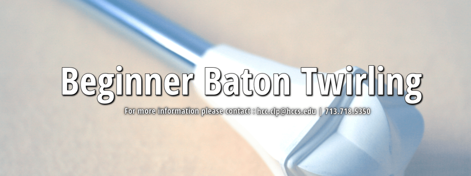 Beginner Baton Twirling (Spring Branch Campus) cover image