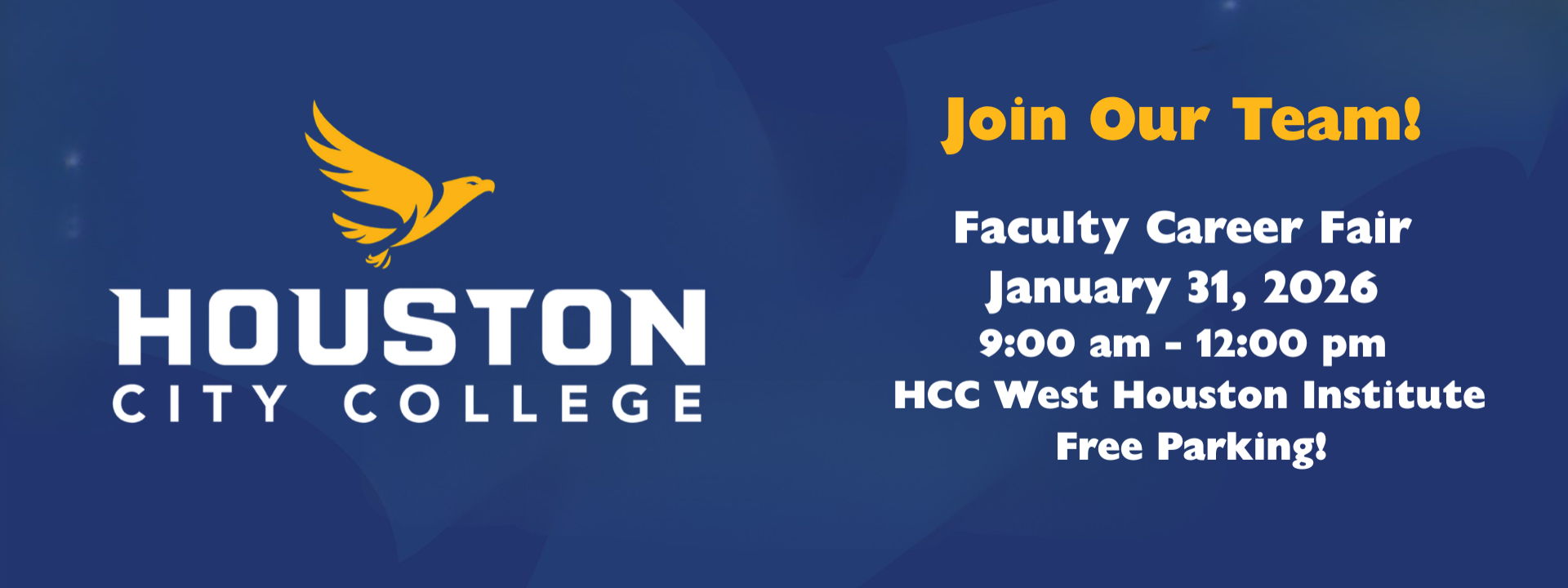 2026 HCC Faculty Career Fair cover image
