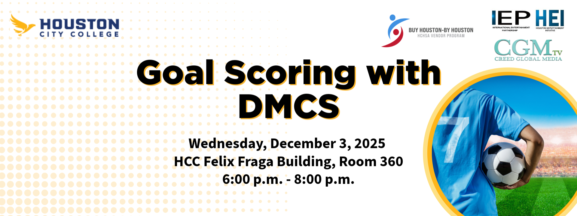 What DMCs Look For - Harris County Sports Authority - Small Business Workshop Series