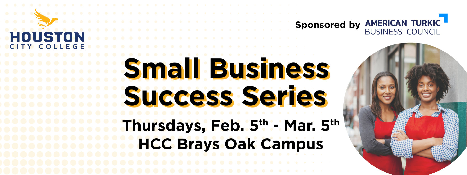 HCC Small Business Success Series - Feb-March Fall 2026