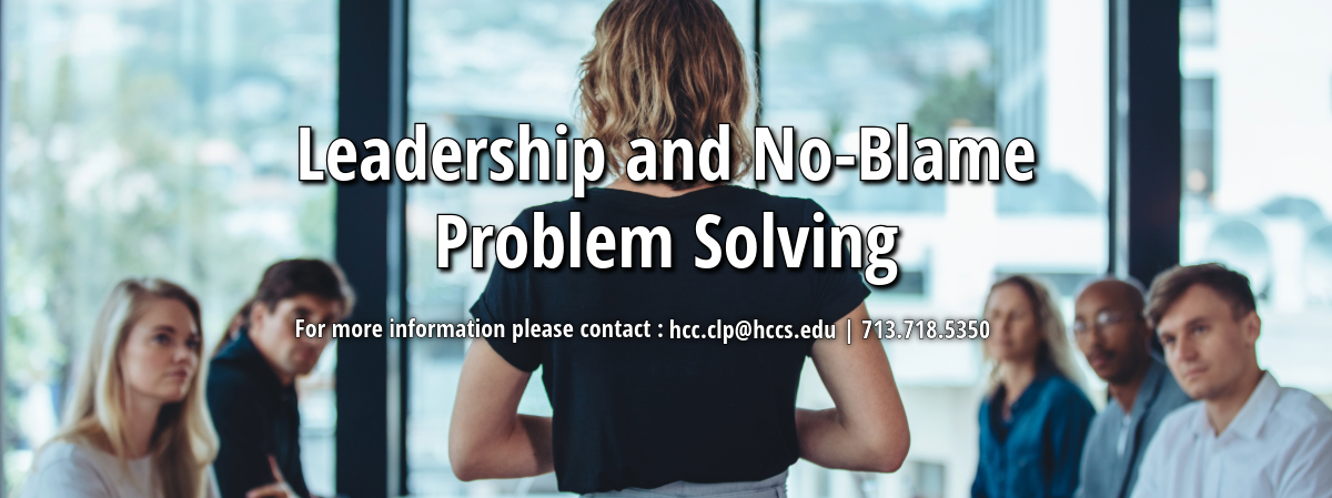 21075-Leadership and No-Blame Problem Solving cover image