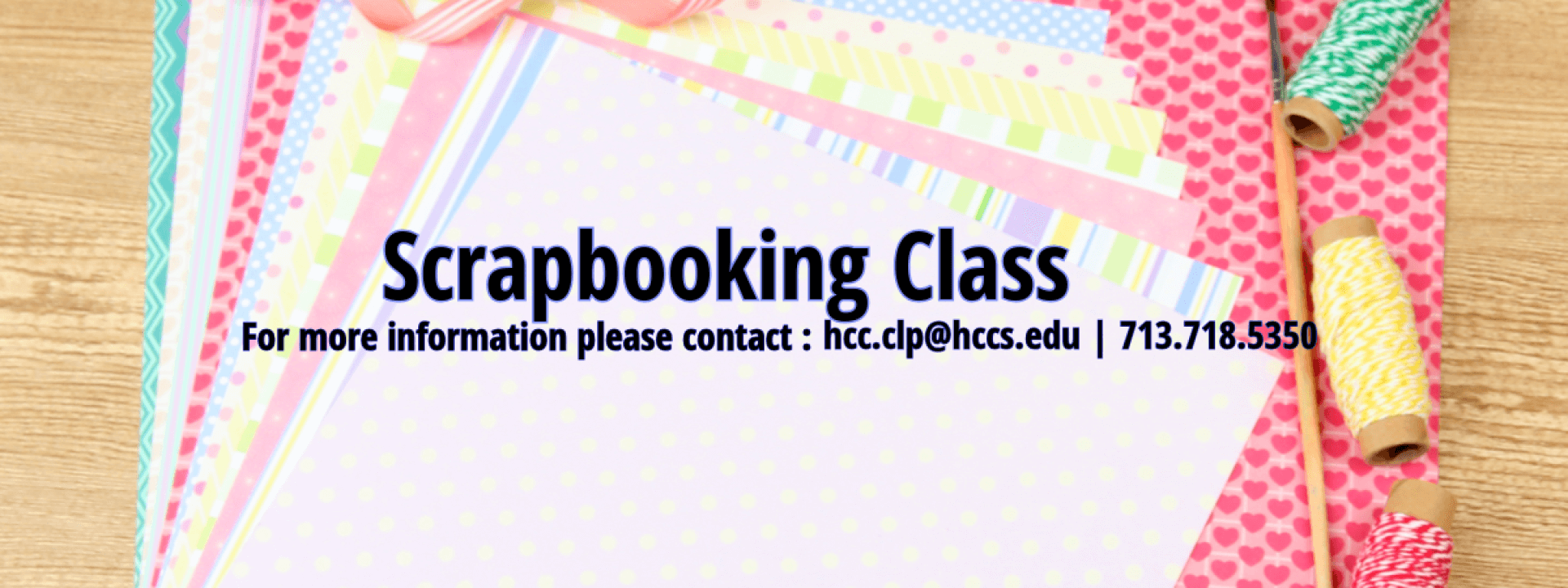 21065-Scrapbooking Class (Eastside Campus) cover image