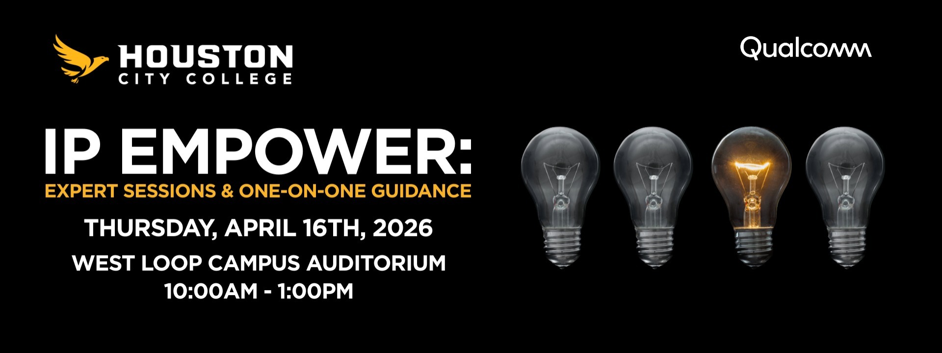 IP Empower: Expert Sessions & One-on-One Guidance -  Sponsored by Qualcomm cover image