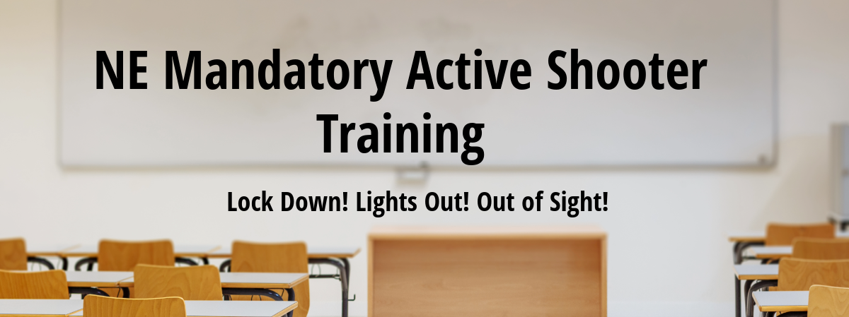 NE Mandatory Active Shooter Training cover image